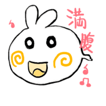 monster rabbit sticker #3013419