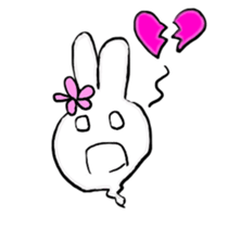 monster rabbit sticker #3013435