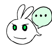 monster rabbit sticker #3013440