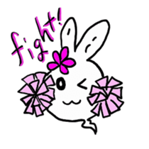 monster rabbit sticker #3013446