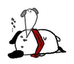 Dog with no self-control sticker #3013538