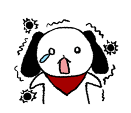 Dog with no self-control sticker #3013560