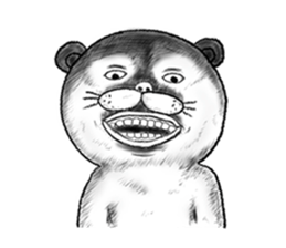 The hikikomori bear sticker #3013617