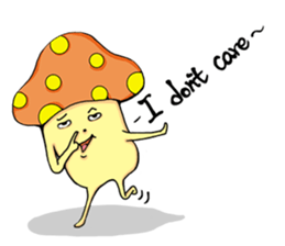 mushroom&kimchi rice cake sticker #3013897