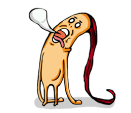 mushroom&kimchi rice cake sticker #3013912