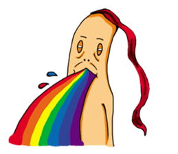 mushroom&kimchi rice cake sticker #3013922