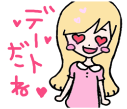 lovelovegirl sticker #3014030