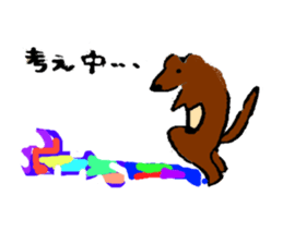 Fruits and animal-kun's. sticker #3014337