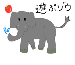 Fruits and animal-kun's. sticker #3014348