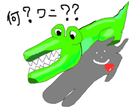 Fruits and animal-kun's. sticker #3014351