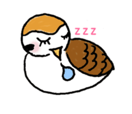 Cute sparrow "Chunkichi" sticker #3014383