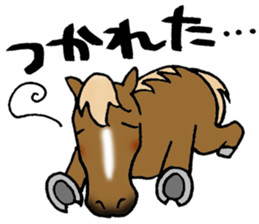 Message from horse sticker #3014506