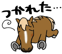 Message from horse sticker #3014506