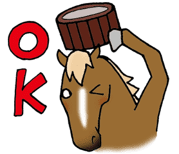 Message from horse sticker #3014509