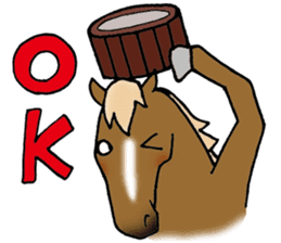 Message from horse sticker #3014509