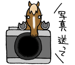 Message from horse sticker #3014512