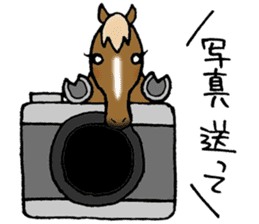 Message from horse sticker #3014512