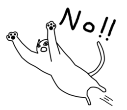 Cat to refuse sticker #3014935