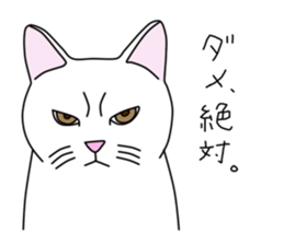 Cat to refuse sticker #3014943