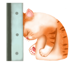 Cute Cats Cartoon sticker #3015993
