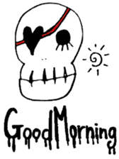 Punkish girl sticker #3016859