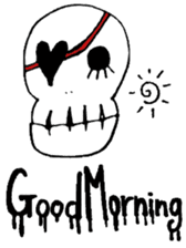 Punkish girl sticker #3016859