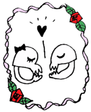 Punkish girl sticker #3016861