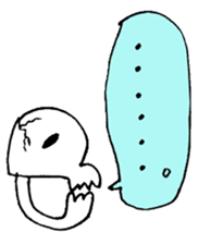 Punkish girl sticker #3016864