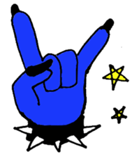 Punkish girl sticker #3016889