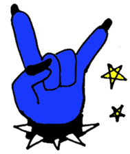 Punkish girl sticker #3016889