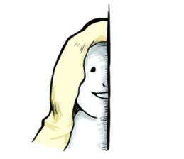 Futon man sticker #3017256