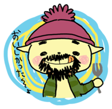 Higeneko-kun sticker #3017337