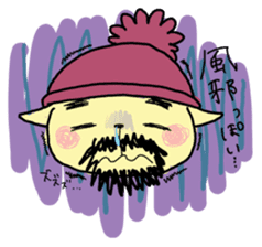 Higeneko-kun sticker #3017351