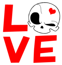 Daily life of the skeleton sticker #3017869