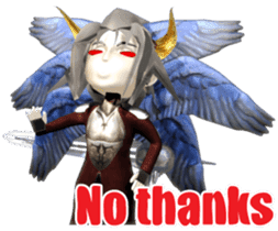 3D Great Satan sticker sticker #3017974