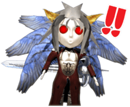 3D Great Satan sticker sticker #3017981