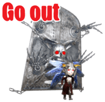 3D Great Satan sticker sticker #3017994