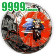 3D Great Satan sticker sticker #3017998
