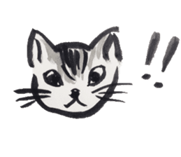 Daily life of a cat sticker sticker #3018118