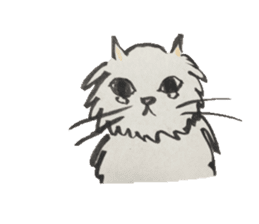 Daily life of a cat sticker sticker #3018126