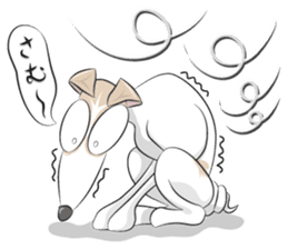mill the whippet sticker #3018307