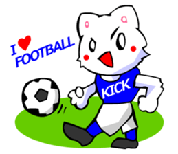 Commonly Used Word T-Shirt Wearing Cat 6 sticker #3018765