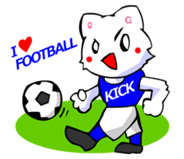 Commonly Used Word T-Shirt Wearing Cat 6 sticker #3018765