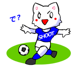 Commonly Used Word T-Shirt Wearing Cat 6 sticker #3018767