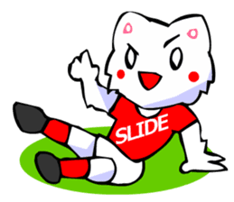 Commonly Used Word T-Shirt Wearing Cat 6 sticker #3018770