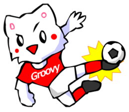 Commonly Used Word T-Shirt Wearing Cat 6 sticker #3018771