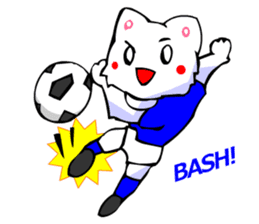 Commonly Used Word T-Shirt Wearing Cat 6 sticker #3018773