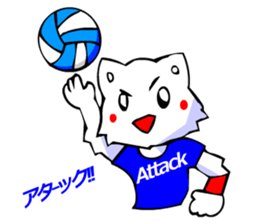 Commonly Used Word T-Shirt Wearing Cat 6 sticker #3018782