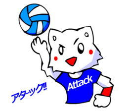 Commonly Used Word T-Shirt Wearing Cat 6 sticker #3018782