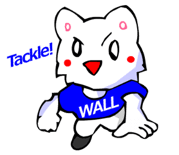 Commonly Used Word T-Shirt Wearing Cat 6 sticker #3018786